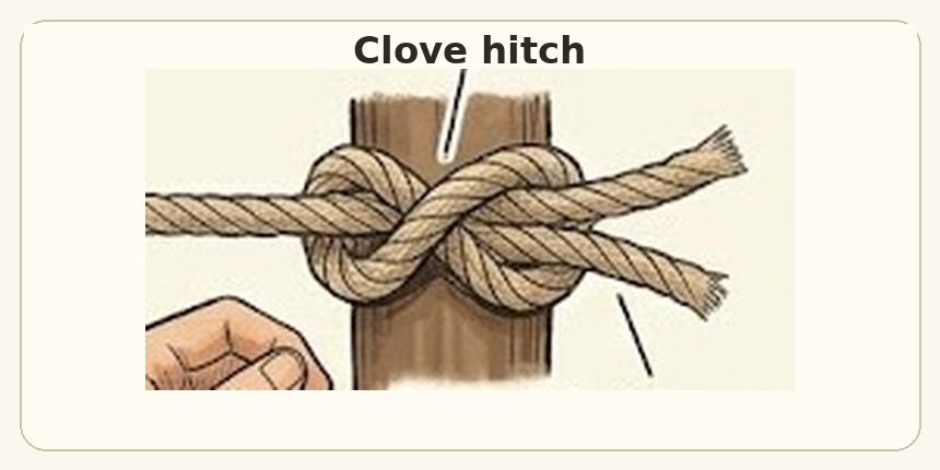 Clove hitch