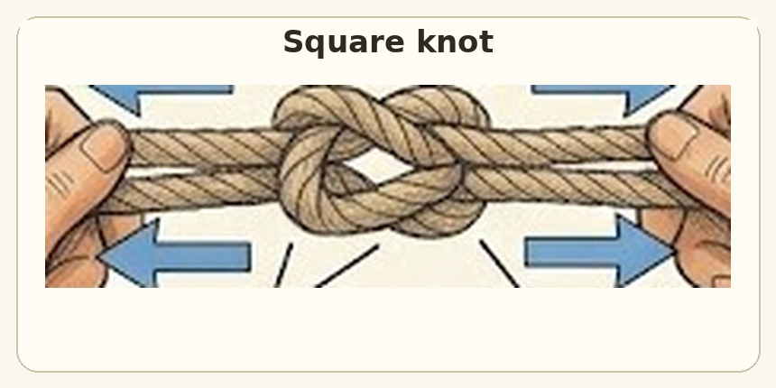Square knot