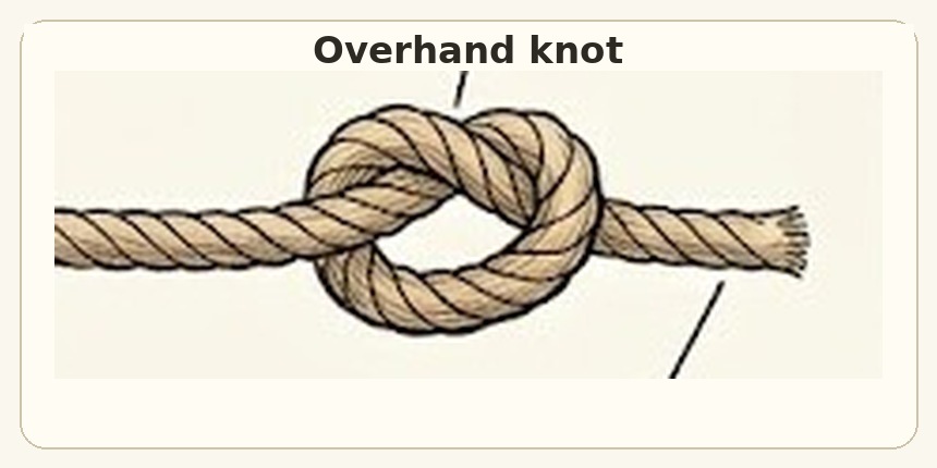 Overhand knot