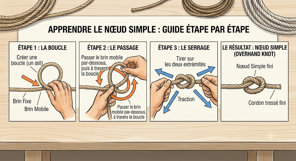 Guide pas à pas : Nœud simple
